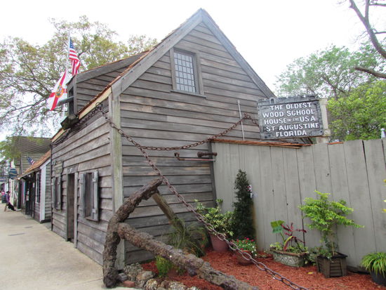 Die älteste hölzerne Schule der USA