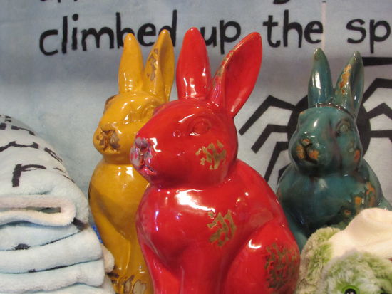 Und wir haben die Osterhasen gefunden