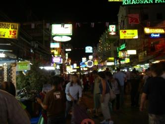 khao san road
party all day n night
