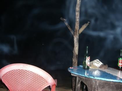 chilln in padang bai ...