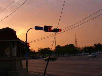 di ampeln haben ne umchalt anzeige =)