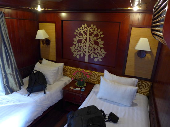 Ueber die Koje kann man nicht meckern.