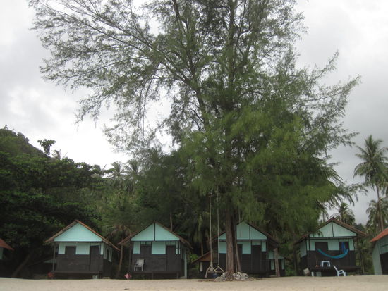 ...im Bungalow koennte man dort Robinson Crusoe spielen. Alleine dort waere es mir allerdings viel zu "beschaulich".