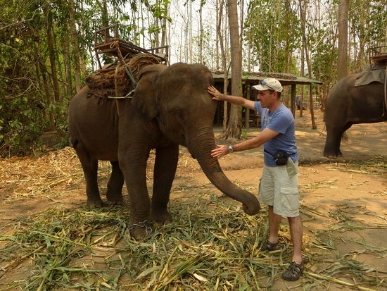 Durch krampfhaft gespielte Coolness ergeben sich dann auch manchmal Fotos, mit denen man sich daheim als Held feiern lassen kann.