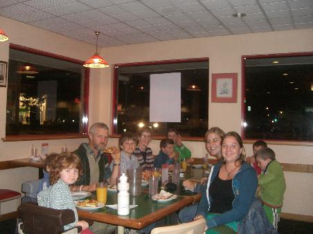 Abendessen bei Pizza Hut