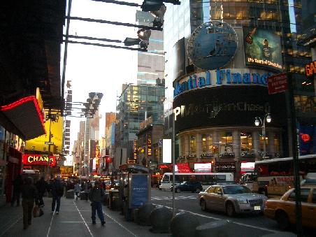 der Times Square...