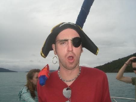 Mit den Piraten hatten wir uns vorsichtshalber vorher schonmal angefreundet...