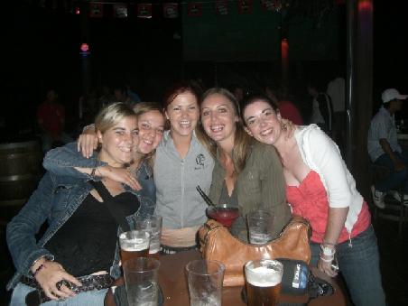 ich, Svenja, Michelle, Nicola und Mary aus Irland