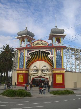 Luna Park in St. Kilda, ein Vergnügungspark