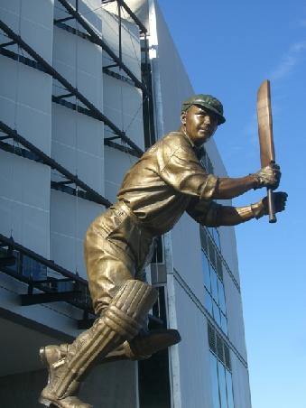 ein Spieler der "Alten Herren" aus Melbourne's Cricket Liga