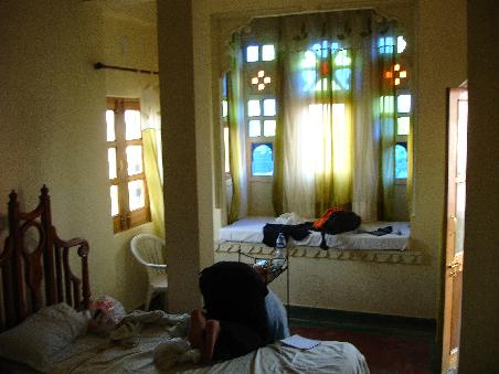 Das schönste Zimmer des Trips.
