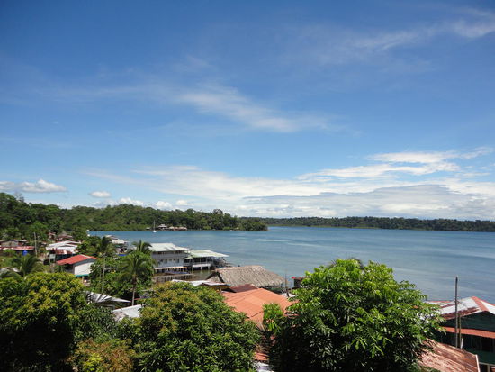 Unsere Aussicht von unserem Balkon
