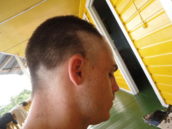 Mit der Zeit wird man kreativ! Vor allem wenn man nichts zu tun hat.