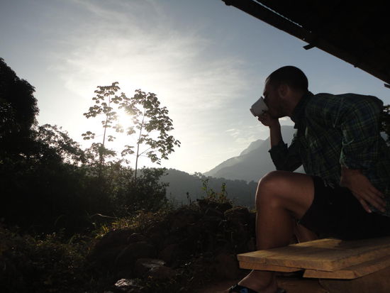 Erstmal Käffchen zum wach werden...