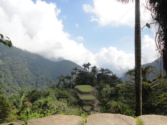 Die Ciudad Perdida in ihrer vollen Pracht.