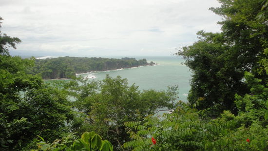 Auf der Aussichtsplattform am Ende unseres Aufstiegs.