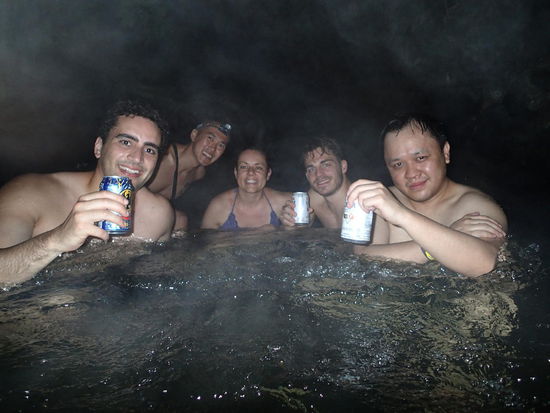 Hot Springs Tabacon - Schön, so ein Erlebnis mit Anderen teilen zu dürfen!