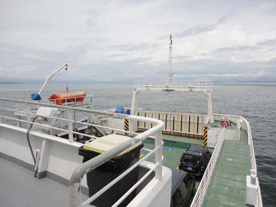 Die Übefahrt mit der Fähre über den Golf von Nicoya