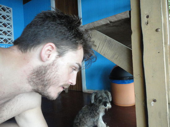 Der Wachhund vor unserem Zimmer