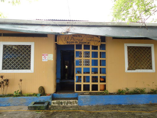 Hosteleingang "El Parque"