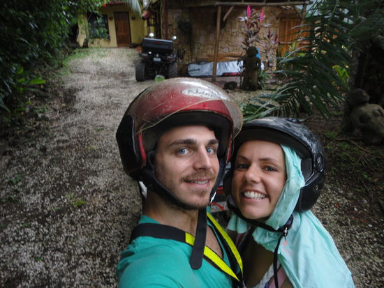 Quad-Tour nach Mal Pais / Santa Teresa vor unserer nächsten Unterkunft