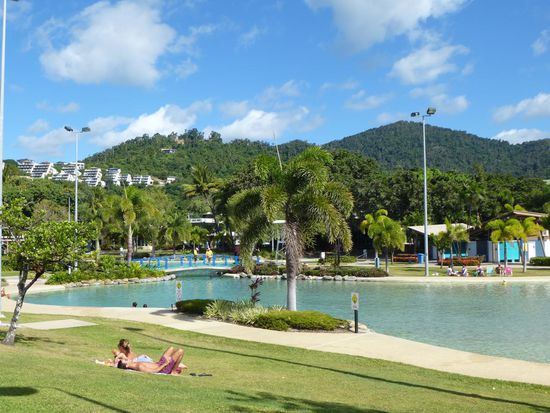 Die "Lagoon" von Airlie Beach