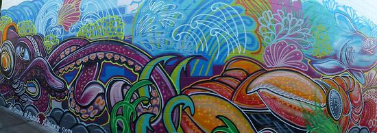 Streetart in Airlie Beach