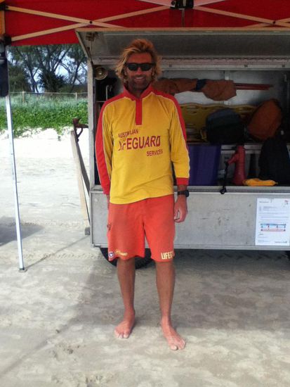 Ansehnlicher Lebensretter am Bondi Beach 