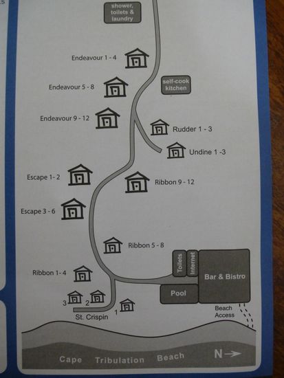 Siehe: von Endeavour 1-4 ist es ein langer Weg zum Strand!