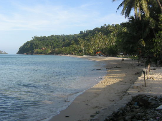 Lonely Beach, des Morgens