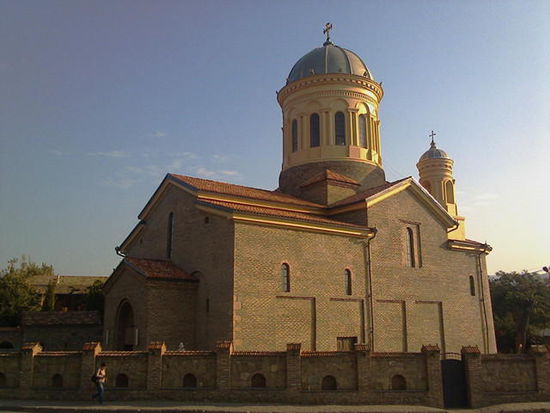 "Mutter Gottes"-Kathedrale in Gori. Auch innen neu saniert.