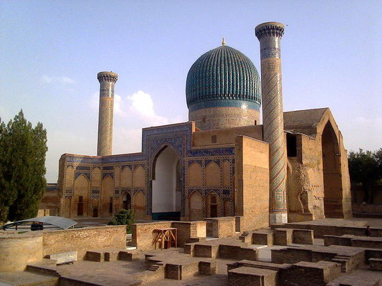 Timuriden-Mausoleum in Samarkand.