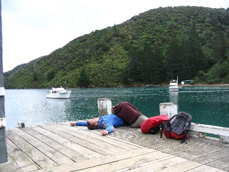 2 germans nach 2 tagen und 52 km wandern...