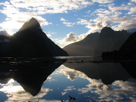 milford sound am abend...