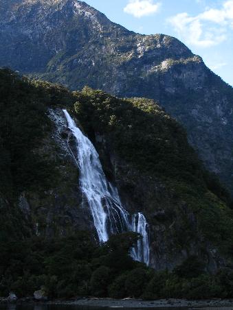 wasserfall am milford sound