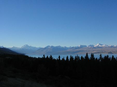 auf dem weg zu mt. cook