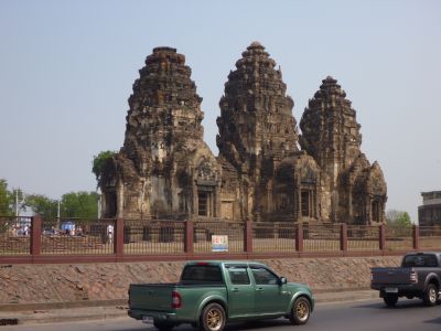 Die Reste des "Affen-Tempel"