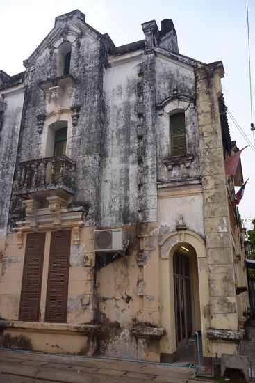 Einige dieser Bauten sind noch restaurationsbedürftig