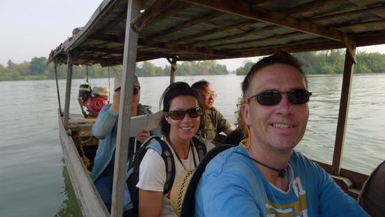 Abfahrt von Don Det Richtung Festland