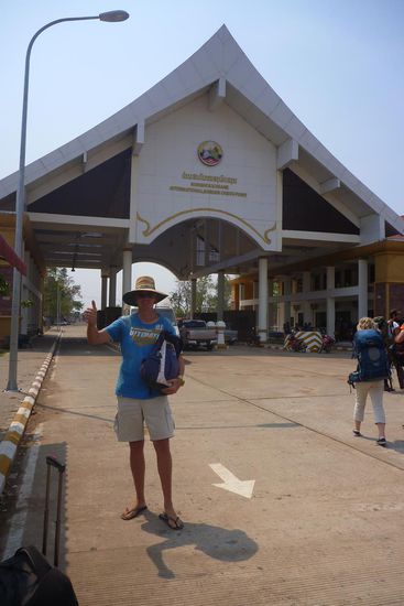 Jetzt kommt die Ausreise aus Laos