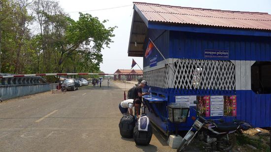 Hier folgt die Einreise nach Kambodscha