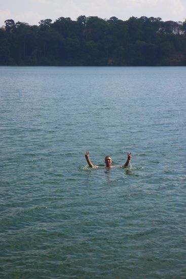 Ein herrlich erfrischendes Bad und der gröbste Staub ist abgespült