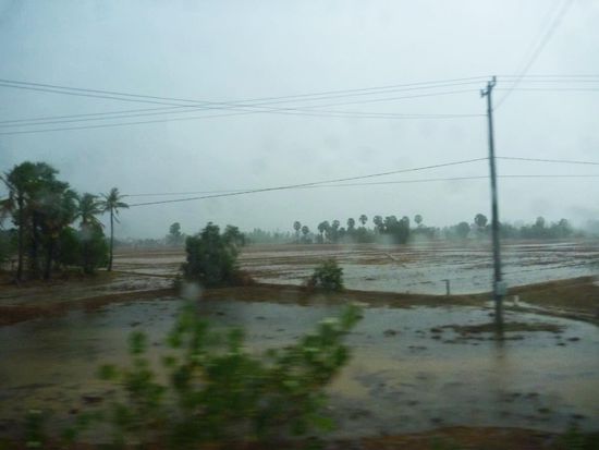 Dann kam der grosse Regen, konnte nur besser werden