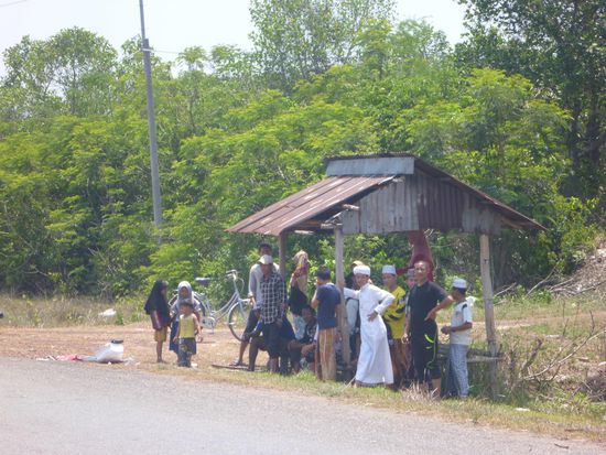 .....und im "Dörfli" gab es was zu schauen und zu erzählen.