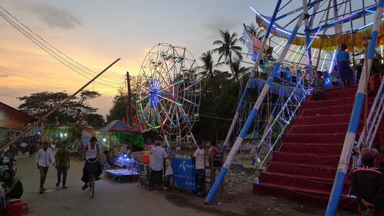 Ein wenig Volksfeststimmung darf nicht fehlen