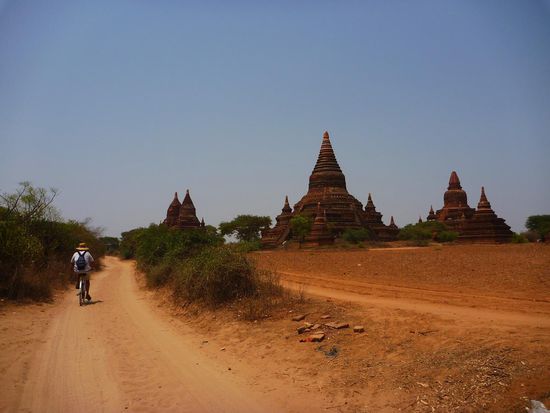 Der Weg war manchmal heiss und staubig