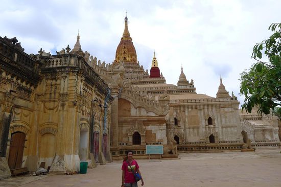 Am schönsten fanden wir den Ananda Tempel