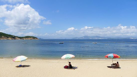 Nach soviel sportlichem Wettkampf, erstmal etwas Erholung. Ein Ausflug zur Insel Cheng Chau mit herrlichem Sandstrand.