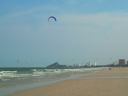 Hauptsport Kite Surfen