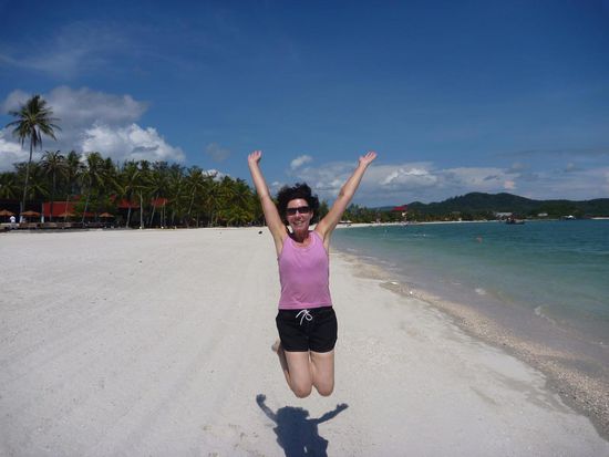 ...bis zum Freudensprung